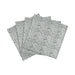 Crissy - Cotton Canvas Printed Napkins (Set of 4) - Inked - DecorGalore4U