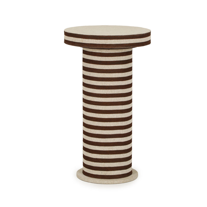 Lyra - Striped Cotton Jute Contract-Grade Table