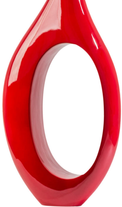 Trombone Red // Set of Two Vases