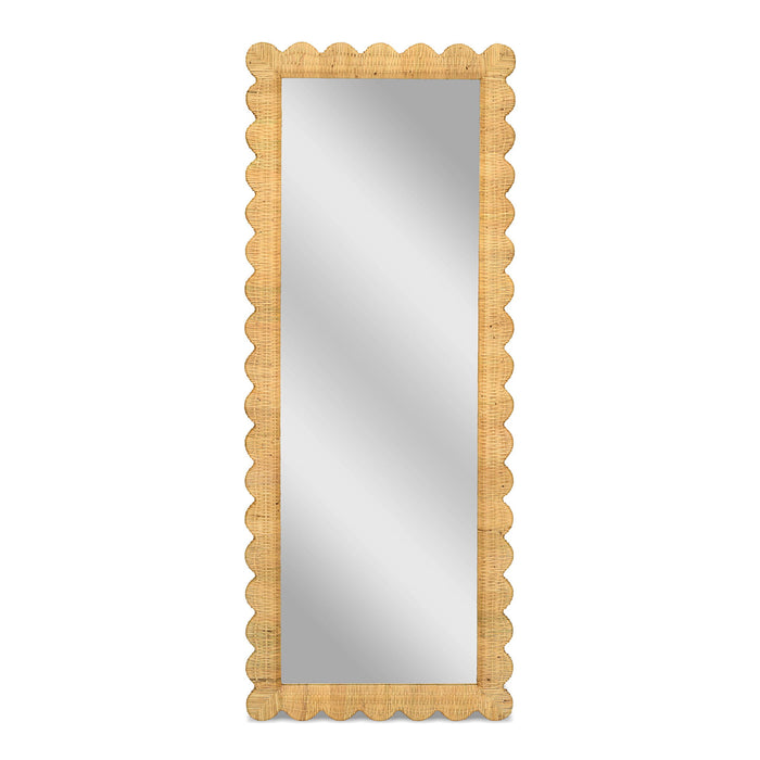 Bama - Rattan Long Wall Mirror - Natural