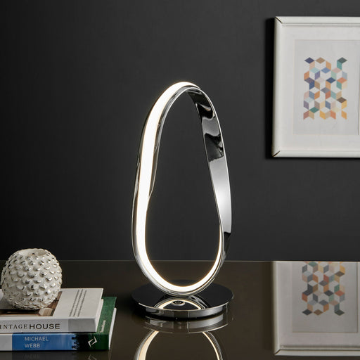 Carter Table Lamp // Chrome - DecorGalore4U