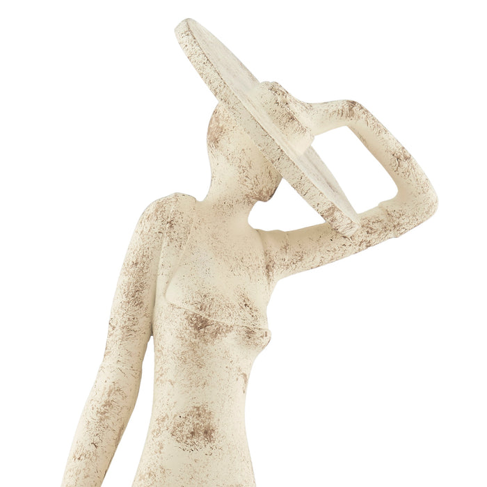 Eliza Sculpture // Marble Stone Finish