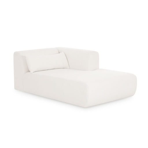 Tarra - Chenille Modular Chaise - DecorGalore4U
