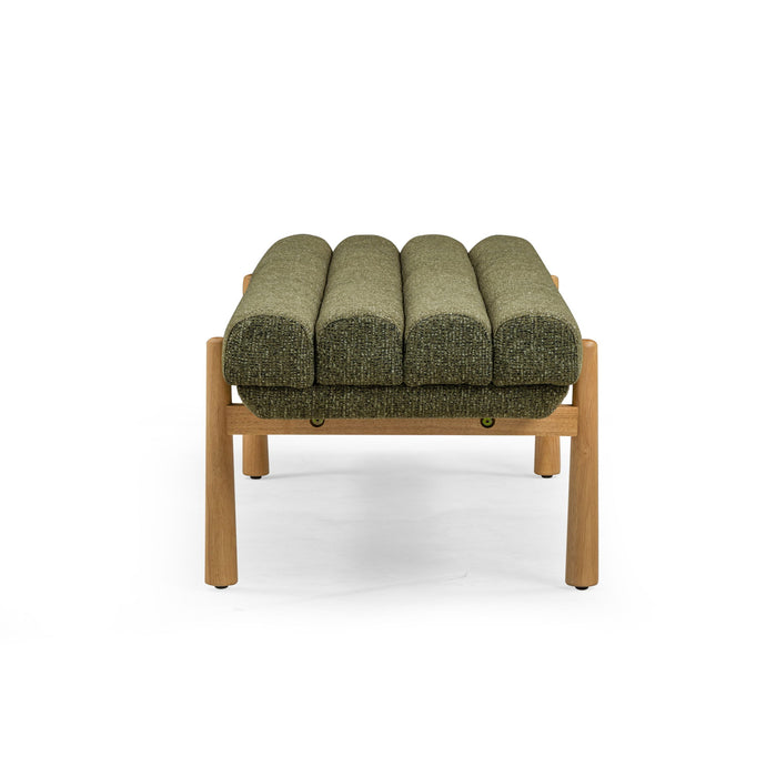 Julianna - Textured Fabric Bench