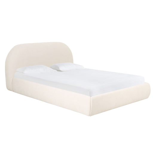 Bara - Textured Velvet Bed - DecorGalore4U