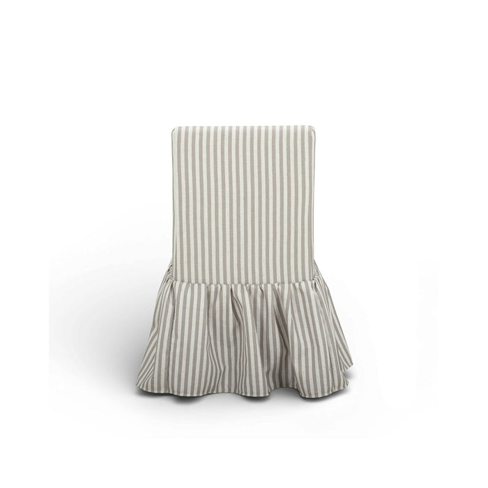 Gertrude - Striped Linen Dining Chair - DecorGalore4U