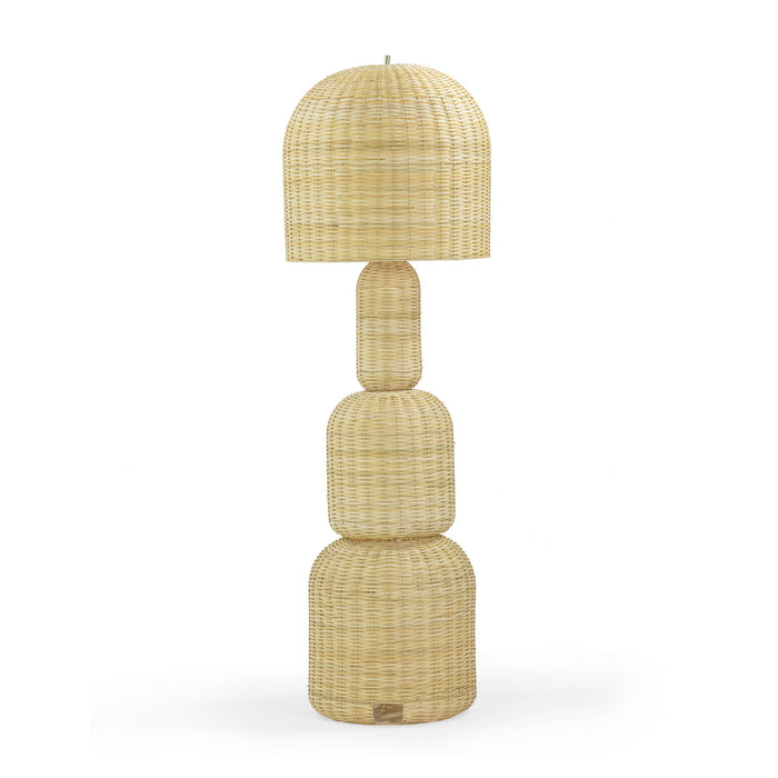 Kootu - Rattan Floor Lamp - Natural