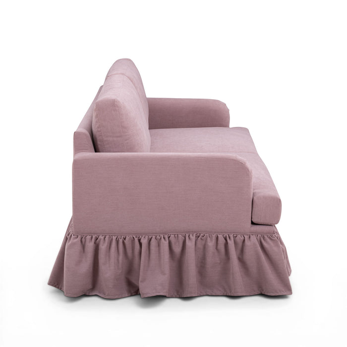 Gertrude - Upcycled Performance Fabric Sofa - DecorGalore4U