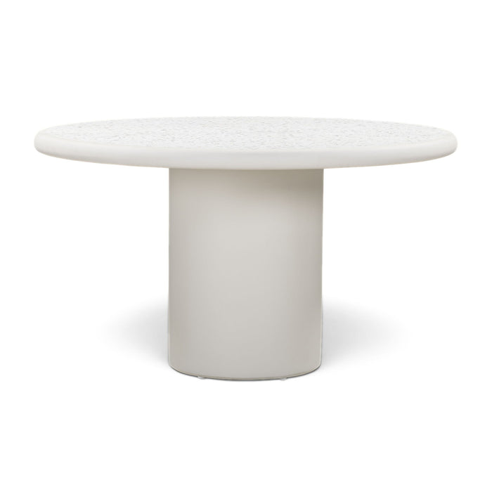 Billy - 54" Terrazzo Dining Table - Cream