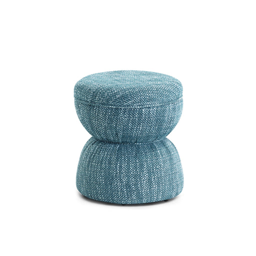 Tomlin - Gaming Ruched Ottoman - DecorGalore4U