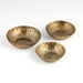 Shah - Hammered Iron Catchall Round Bowls (Set of 3) - Antique Brass - DecorGalore4U