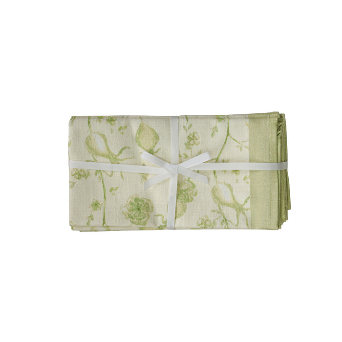 Dolce - Natural Cotton Napkin (Set of 4) - DecorGalore4U