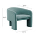 Marla - Velvet Accent Chair - DecorGalore4U