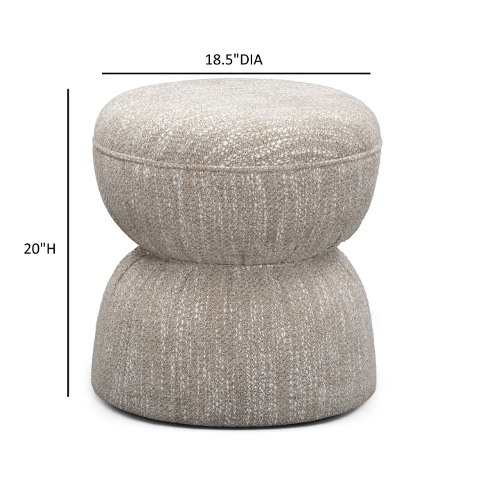 Tomlin - Gaming Ruched Ottoman - DecorGalore4U