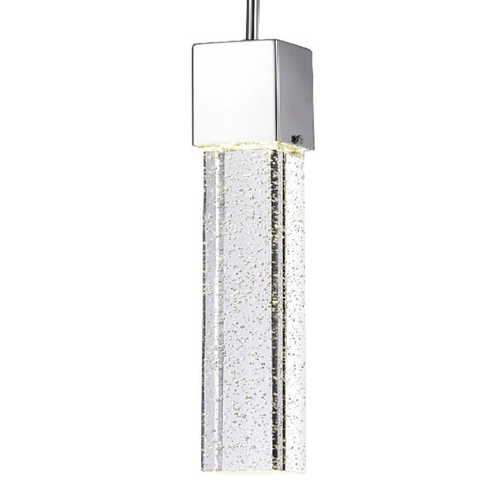 Rectangular Crystal Pendant // XL 1 light