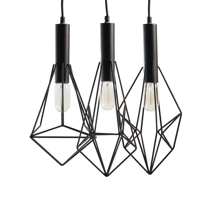 Adele Geometric Pendant // 3 Light