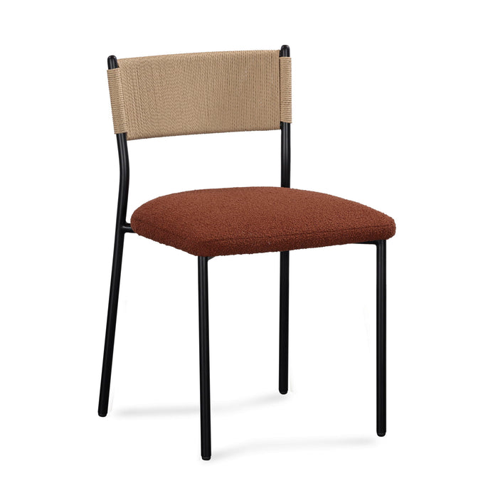Celine - Boucle Dining Chair (Set of 2) - DecorGalore4U