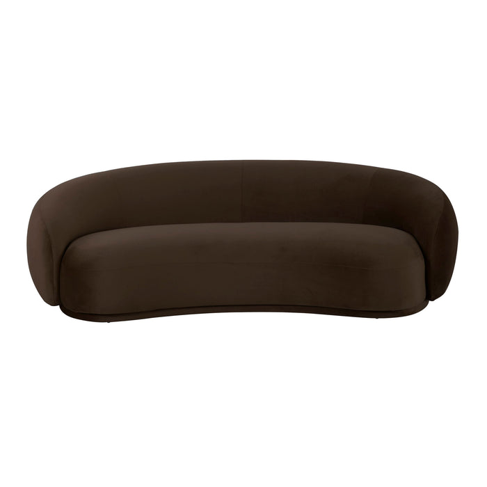 Kendall - Velvet Sofa - DecorGalore4U