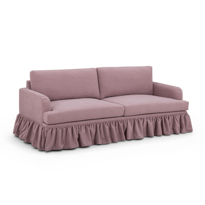 Gertrude - Upcycled Performance Fabric Sofa - DecorGalore4U