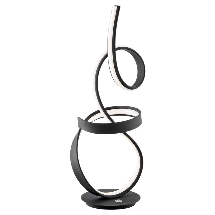 Amsterdam LED with Touch Dimmer Table Lamp // Black - DecorGalore4U