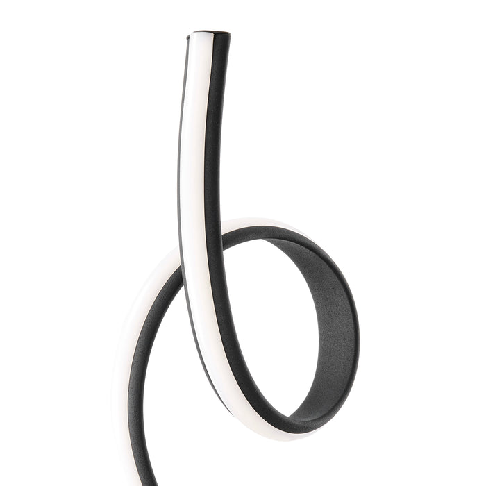 Amsterdam LED with Touch Dimmer Table Lamp // Black - DecorGalore4U