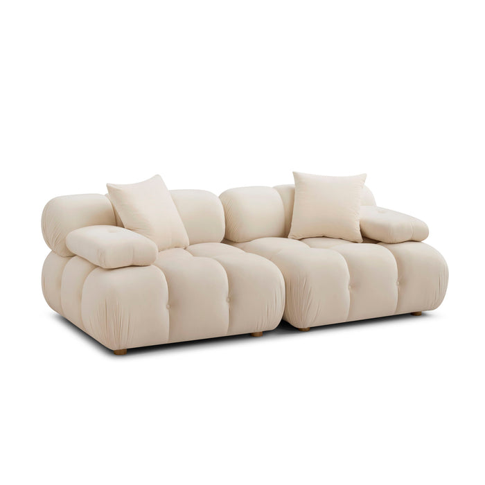 Calliope - Modular Loveseat - DecorGalore4U