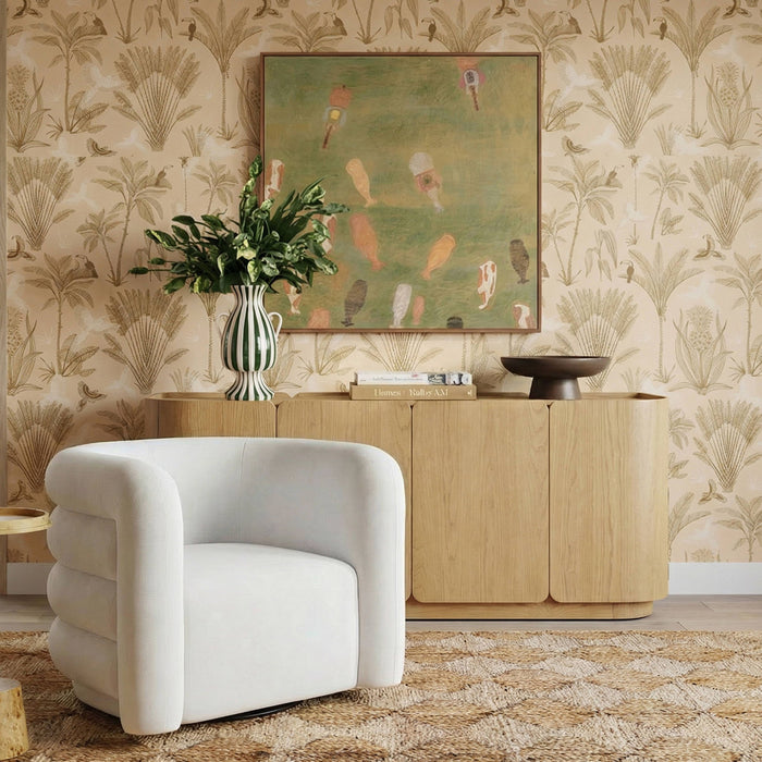Moora - 4-Door Sideboard - Natural Ash - DecorGalore4U