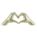 Heart Hands // Champagne Gold - DecorGalore4U