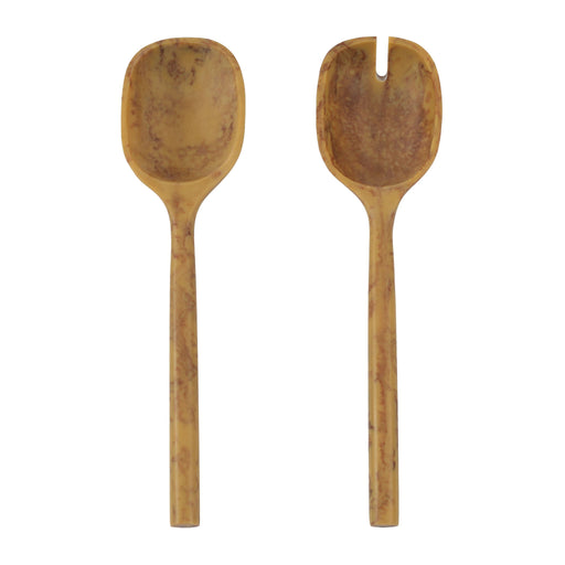 Mera - Resin Serving Spoons (Set of 2) - DecorGalore4U