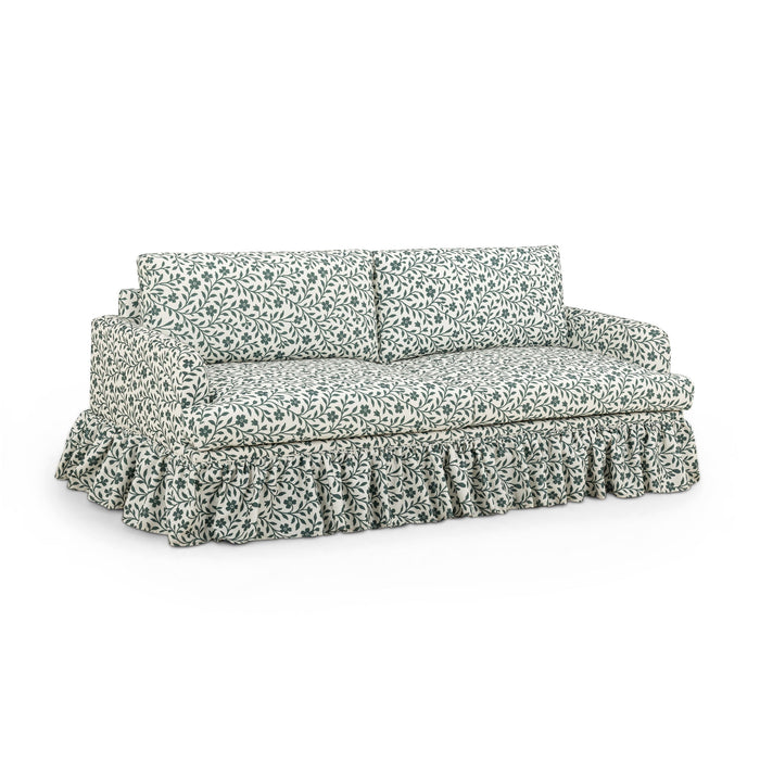 Gertrude - Performance Linen Weave Sofa - Floral