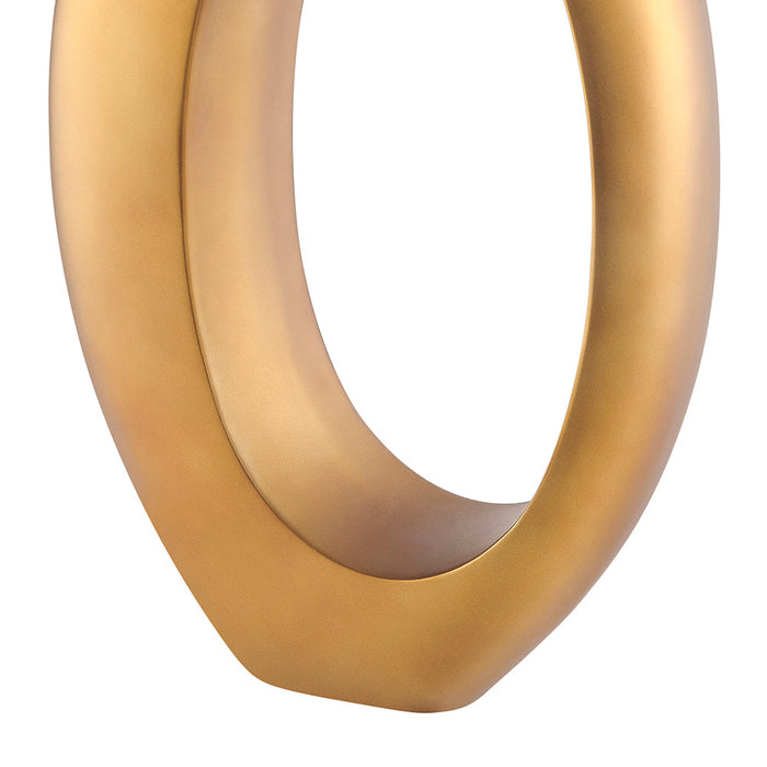 Trombone Vase Large // Matte Bronze