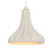 Looma - Cotton Mache Pendant Lamp - Off White - DecorGalore4U