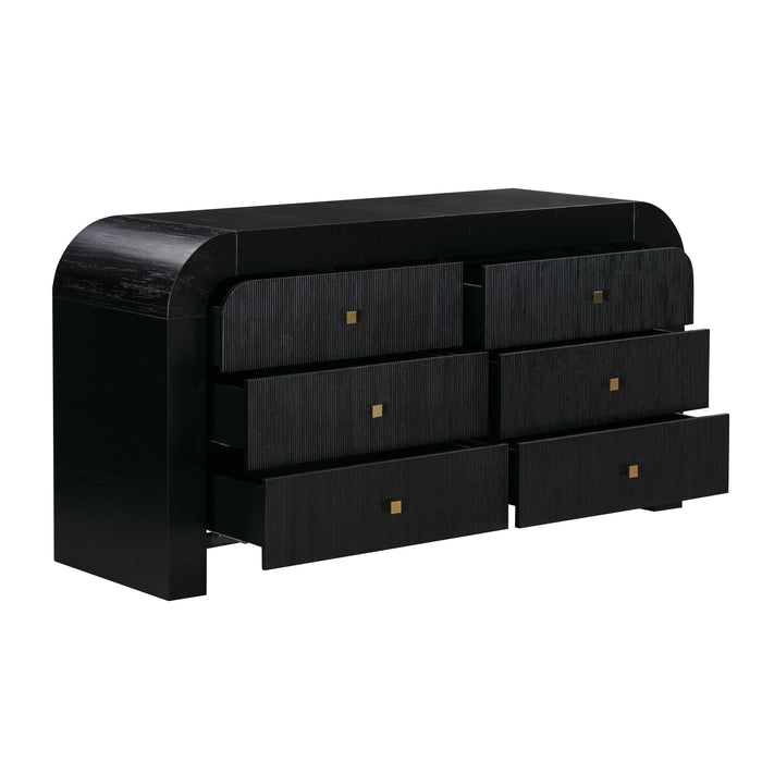 Hump - 6 Drawer Dresser