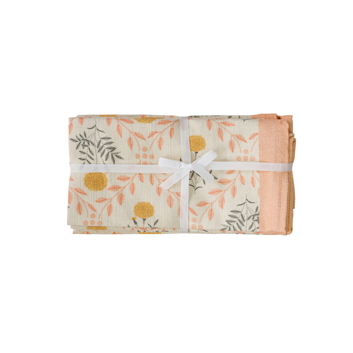 Dolce - Natural Cotton Napkin (Set of 4) - DecorGalore4U