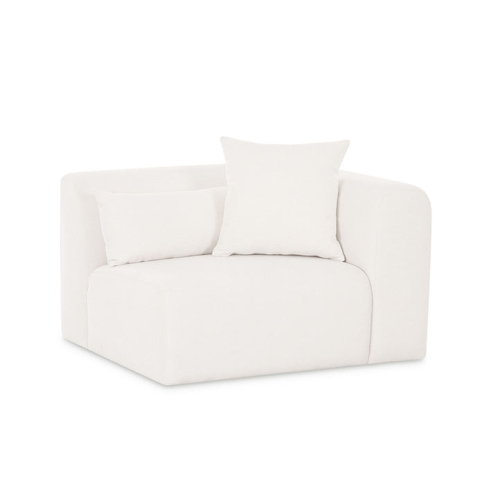 Tarra - Chenille Modular Corner Chair
