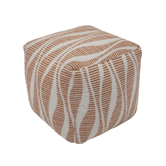 Ember Woven Pouf