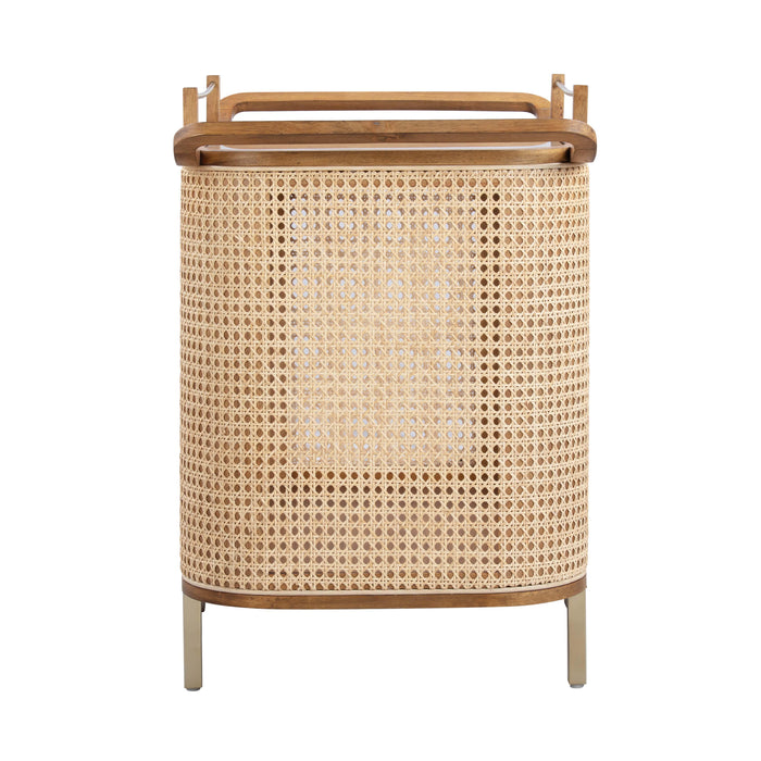 Yuma Natural Rattan Bar Cart