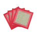 Crissy - Bamboo Cotton Canvas Printed Napkins (Set of 4) - Pink - DecorGalore4U