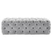 Kaylee - Velvet Ottoman - DecorGalore4U