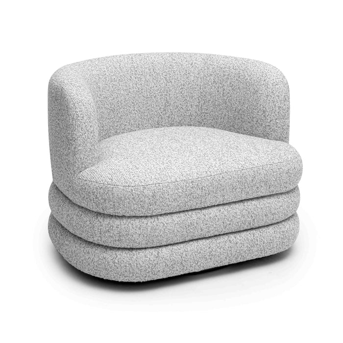 Astor Light Grey Swivel Hotel Lounge Chair