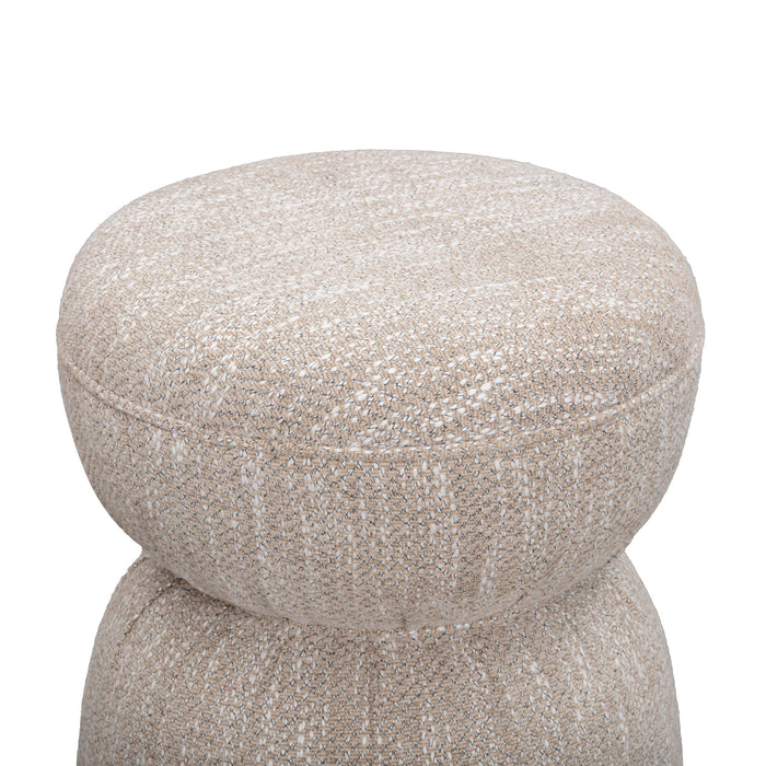 Tomlin - Gaming Ruched Ottoman - DecorGalore4U