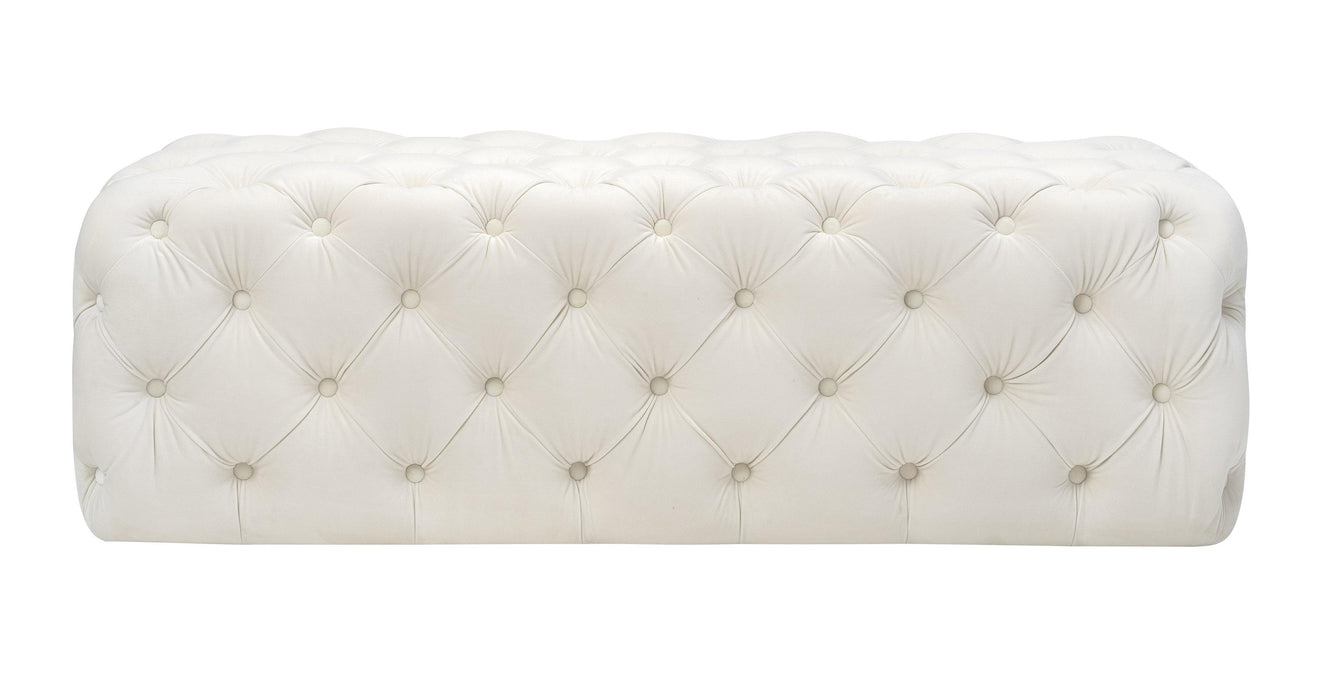 Kaylee - Velvet Ottoman