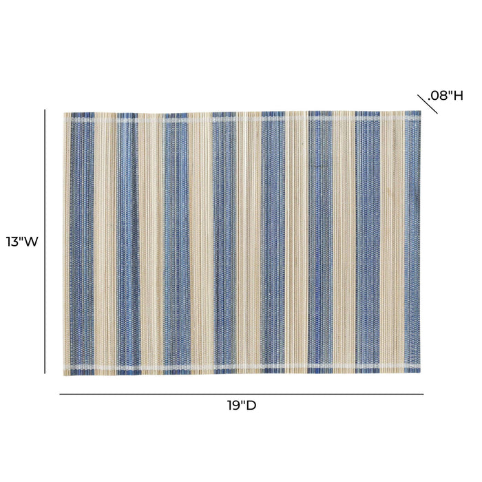 Jora - Bamboo Placemat (Set of 4) - DecorGalore4U