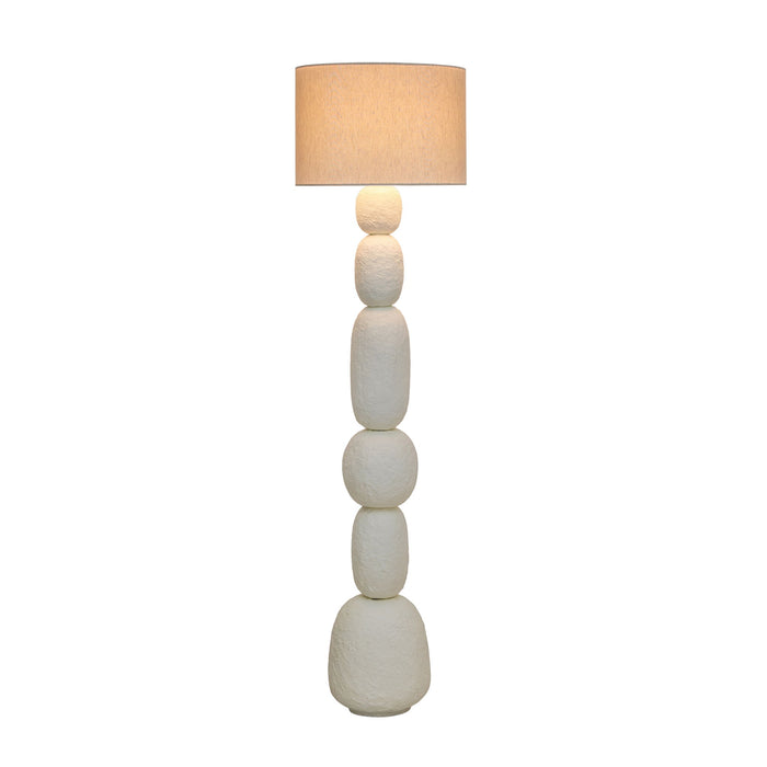 Pebble - Papier Mache Lamp - DecorGalore4U