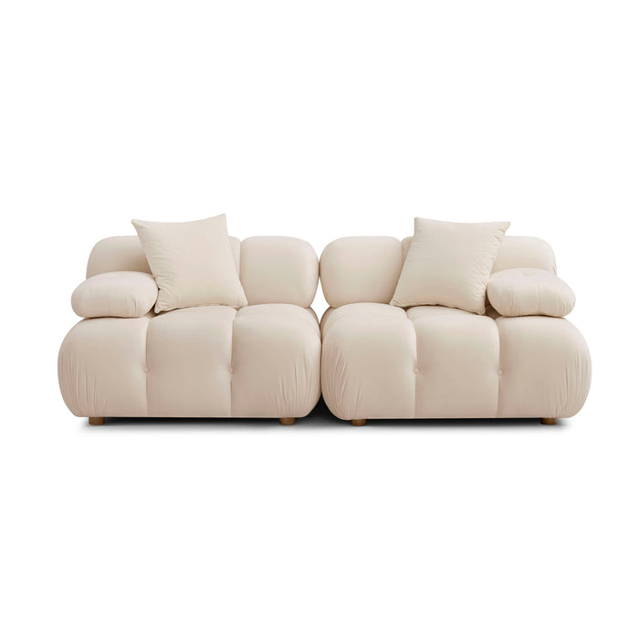 Calliope - Modular Loveseat - DecorGalore4U