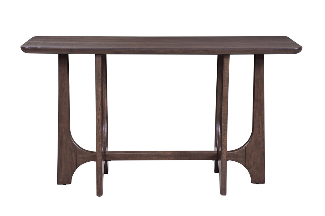 Dunnigan Brown Oak Console