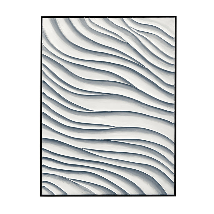 Ripples Framed Canvas