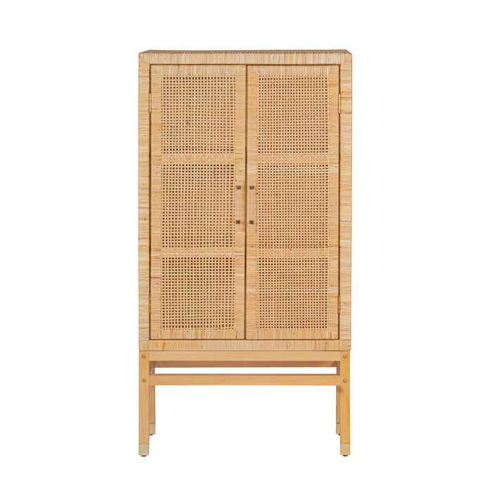 Amara - Woven Rattan Cabinet