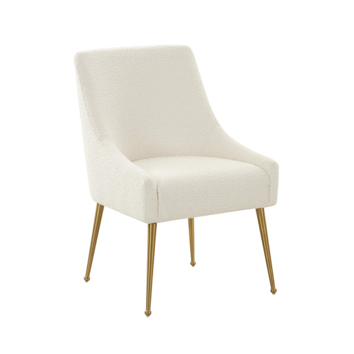 Beatrix - Pleated Velvet Side Chair - DecorGalore4U