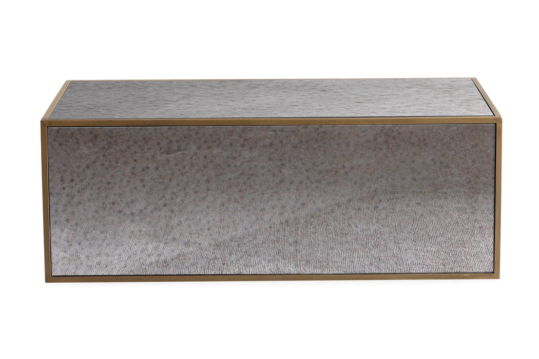 Lana - Mirrored Coffee Table - DecorGalore4U